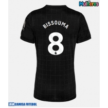Camisa de Futebol Tottenham Hotspur Yves Bissouma #8 Equipamento Secundário Mulheres 2025-26 Manga Curta